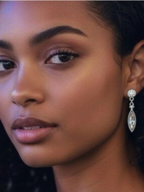 Swarovski Crystal Marquise Drop Earrings